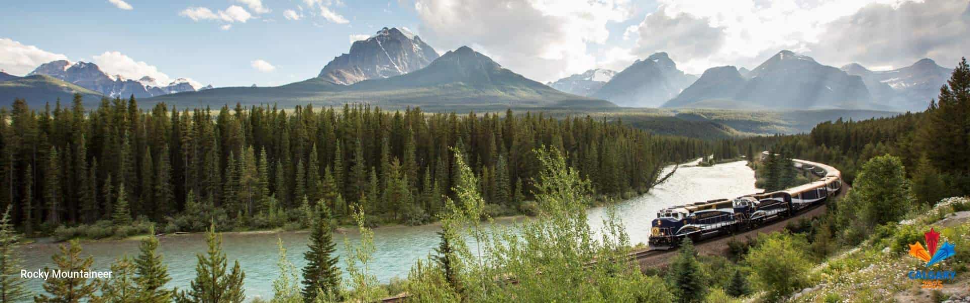 Rockies exploration with rocky mountaineer and calgary stampede